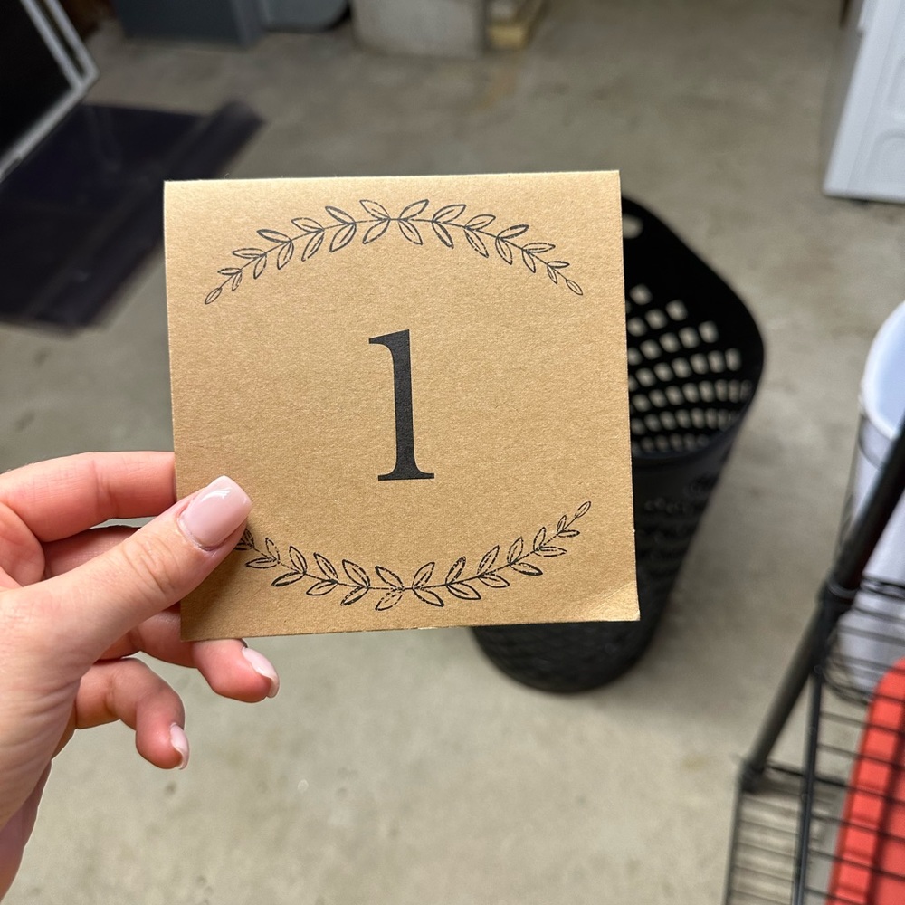 Table cards